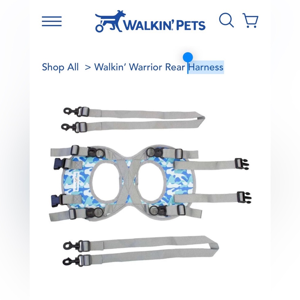 Walk-in’ Warrior Rear Harness - Picture 3 of 6